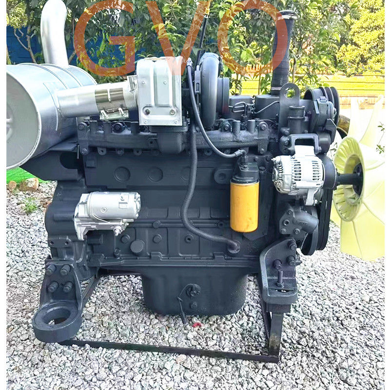 PC200-6 エグババターエンジン組立て 6D102 建材工場用